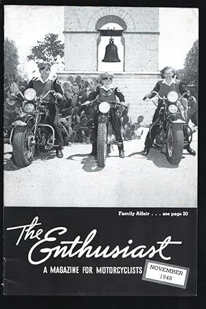 Enthusiast 11/1948-Official publication of the Harley Davidson Co.-Hill climbs-racing at the Milw...