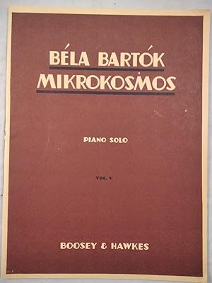 Mikrokosmos. Piano Solo Vol. 5.