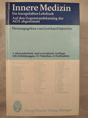 Imagen del vendedor de Innere Medizin. Ein kurzgefates Lehrbuch. Band I + II (1 Buch). a la venta por KULTur-Antiquariat