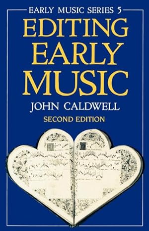 Seller image for Editing Early Music for sale by AHA-BUCH GmbH
