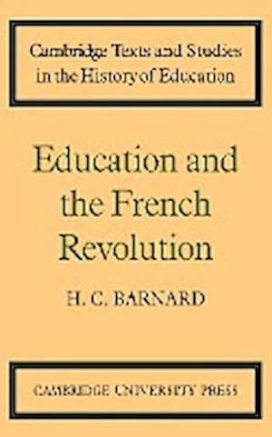 Bild des Verkufers fr Education and the French Revolution zum Verkauf von AHA-BUCH GmbH