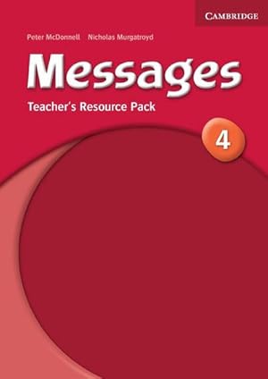 Bild des Verkufers fr Messages 4 Teacher's Resource zum Verkauf von AHA-BUCH GmbH