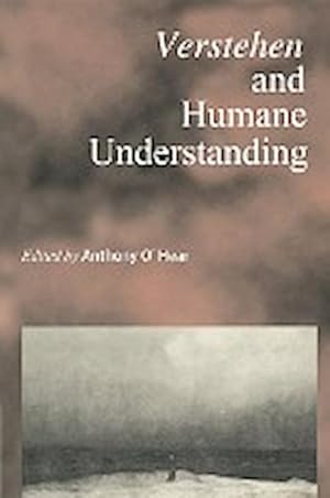 Seller image for Verstehen and Humane Understanding for sale by AHA-BUCH GmbH