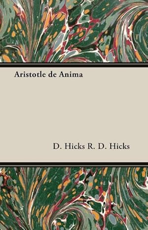 Seller image for Aristotle de Anima for sale by AHA-BUCH GmbH
