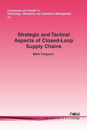 Image du vendeur pour Strategic and Tactical Aspects of Closed-Loop Supply Chains mis en vente par AHA-BUCH GmbH