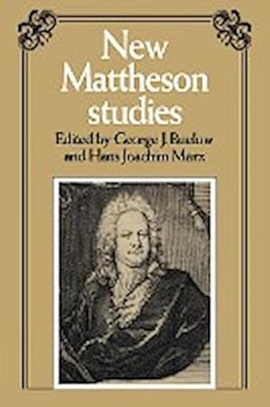 Seller image for New Mattheson Studies for sale by AHA-BUCH GmbH