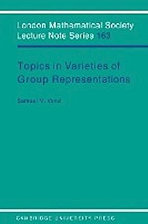 Bild des Verkufers fr Topics in Varieties of Group Representations zum Verkauf von AHA-BUCH GmbH