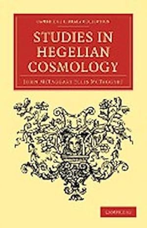 Immagine del venditore per Studies in Hegelian Cosmology venduto da AHA-BUCH GmbH