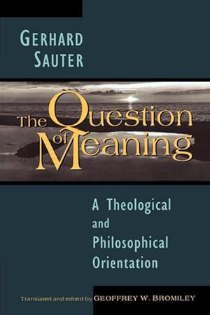 Immagine del venditore per The Question of Meaning : A Theological and Philosophical Orientation venduto da AHA-BUCH GmbH