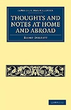 Seller image for Thoughts and Notes at Home and Abroad for sale by AHA-BUCH GmbH