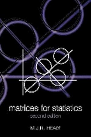 Seller image for Matrices for Statistics for sale by AHA-BUCH GmbH