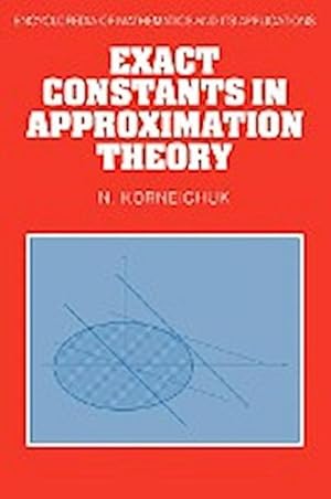 Imagen del vendedor de Exact Constants in Approximation Theory a la venta por AHA-BUCH GmbH