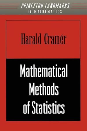 Immagine del venditore per Mathematical Methods of Statistics (PMS-9), Volume 9 venduto da AHA-BUCH GmbH