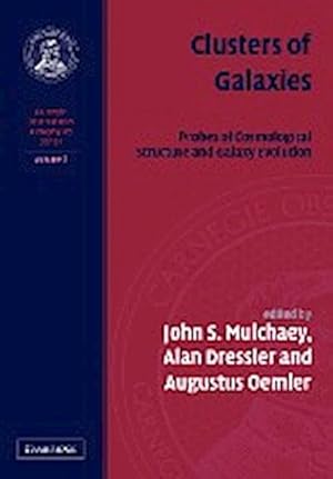 Bild des Verkufers fr Clusters of Galaxies : Probes of Cosmological Structure and Galaxy zum Verkauf von AHA-BUCH GmbH