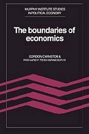 Bild des Verkufers fr The Boundaries of Economics zum Verkauf von AHA-BUCH GmbH