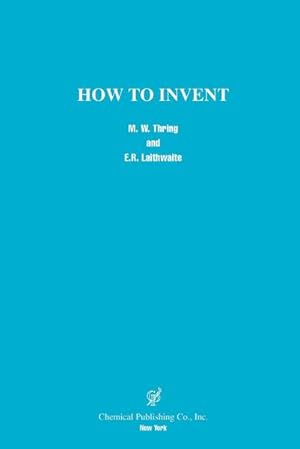 Seller image for How to Invent for sale by AHA-BUCH GmbH