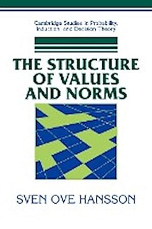 Bild des Verkufers fr The Structure of Values and Norms zum Verkauf von AHA-BUCH GmbH