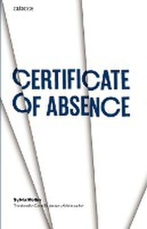 Seller image for Certificate of Absence for sale by AHA-BUCH GmbH