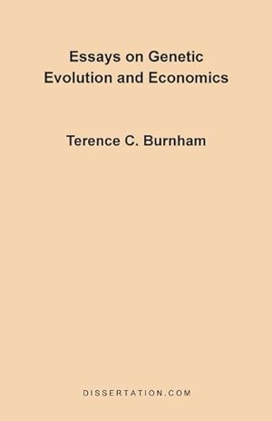 Bild des Verkufers fr Essays on Genetic Evolution and Economics zum Verkauf von AHA-BUCH GmbH
