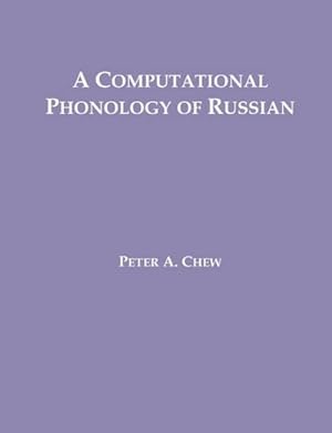 Seller image for A Computational Phonology of Russian for sale by AHA-BUCH GmbH