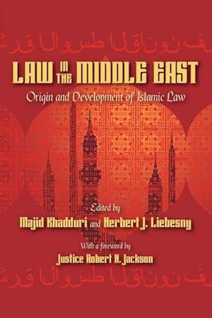 Image du vendeur pour Law in the Middle East mis en vente par AHA-BUCH GmbH