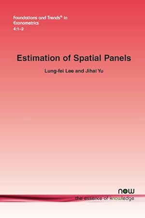 Seller image for Estimation of Spatial Panels for sale by AHA-BUCH GmbH