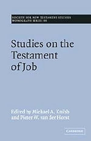 Bild des Verkufers fr Studies on the Testament of Job zum Verkauf von AHA-BUCH GmbH