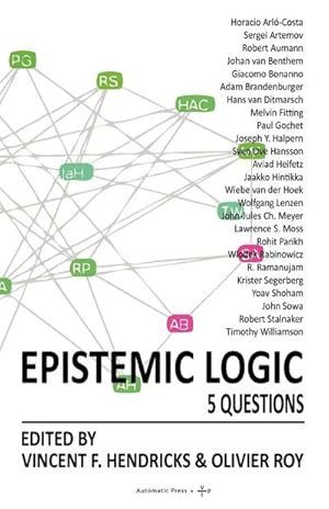 Image du vendeur pour Epistemic Logic : 5 Questions mis en vente par AHA-BUCH GmbH