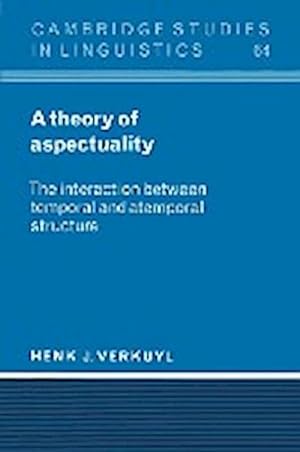 Bild des Verkufers fr Theory of Aspectuality : The Interaction Between Temporal and Atemporal Structure zum Verkauf von AHA-BUCH GmbH