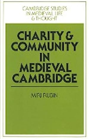 Bild des Verkufers fr Charity and Community in Medieval Cambridge zum Verkauf von AHA-BUCH GmbH