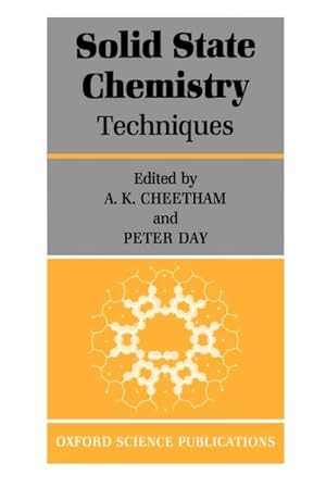 Imagen del vendedor de Solid State Chemistry : Volume 1: Techniques a la venta por AHA-BUCH GmbH
