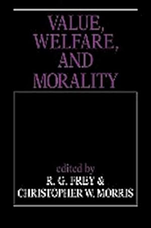 Seller image for Value, Welfare, and Morality for sale by AHA-BUCH GmbH