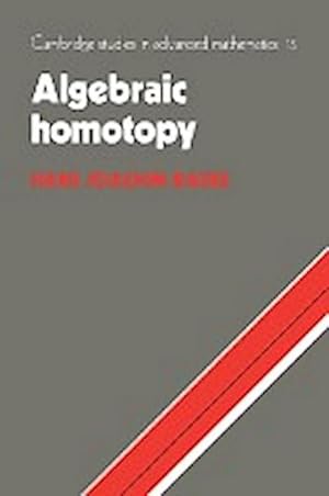 Seller image for Algebraic Homotopy for sale by AHA-BUCH GmbH