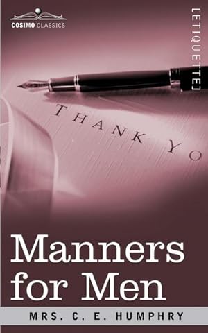 Seller image for Manners for Men for sale by AHA-BUCH GmbH