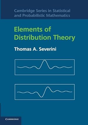 Bild des Verkufers fr Elements of Distribution Theory zum Verkauf von AHA-BUCH GmbH