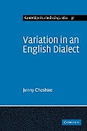 Bild des Verkufers fr Variation in an English Dialect : A Sociolinguistic Study zum Verkauf von AHA-BUCH GmbH