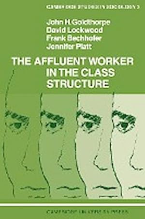 Seller image for The Affluent Worker in the Class Structure for sale by AHA-BUCH GmbH