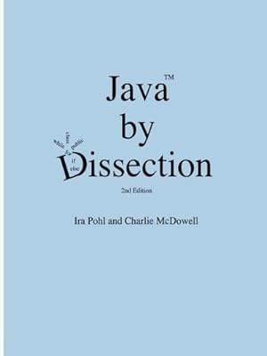 Seller image for Java by Dissection for sale by AHA-BUCH GmbH