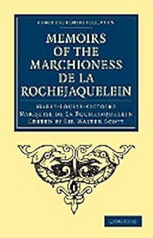 Imagen del vendedor de Memoirs of the Marchioness de La Rochejaquelein a la venta por AHA-BUCH GmbH