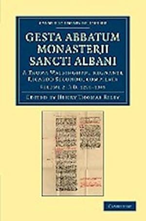 Bild des Verkufers fr Gesta Abbatum Monasterii Sancti Albani - Volume 2 zum Verkauf von AHA-BUCH GmbH