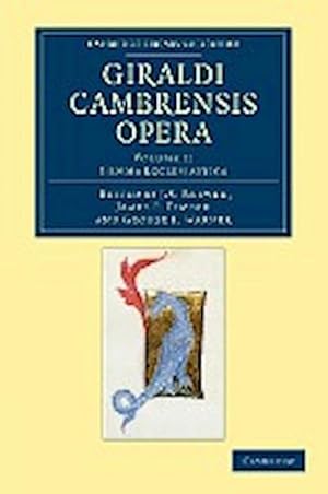 Bild des Verkufers fr Giraldi Cambrensis Opera - Volume 2 zum Verkauf von AHA-BUCH GmbH