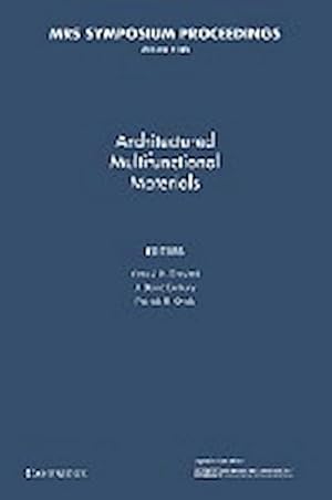 Seller image for Architectured Multifunctional Materials : Volume 1188 for sale by AHA-BUCH GmbH