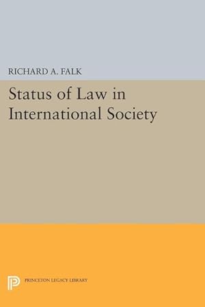 Seller image for Status of Law in International Society for sale by AHA-BUCH GmbH