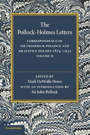 Bild des Verkufers fr The Pollock-Holmes Letters zum Verkauf von AHA-BUCH GmbH
