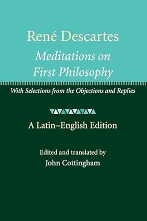 Bild des Verkufers fr Ren Descartes : Meditations on First Philosophy zum Verkauf von AHA-BUCH GmbH