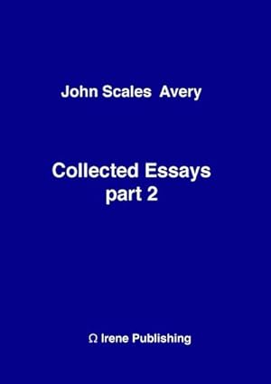 Seller image for John A Collected Essays 2 for sale by AHA-BUCH GmbH