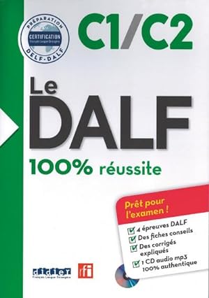 Imagen del vendedor de Le DALF C1/C2 - Buch mit MP3-CD a la venta por AHA-BUCH GmbH