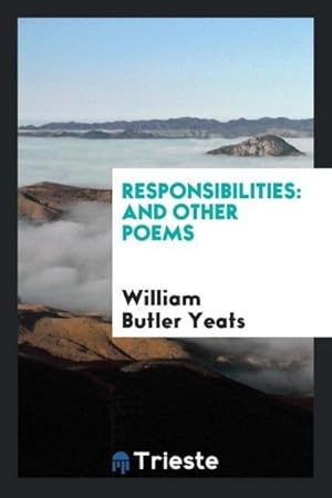 Seller image for Responsibilities : and other poems for sale by AHA-BUCH GmbH