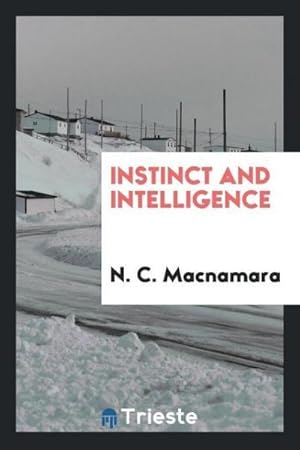 Imagen del vendedor de Instinct and intelligence a la venta por AHA-BUCH GmbH