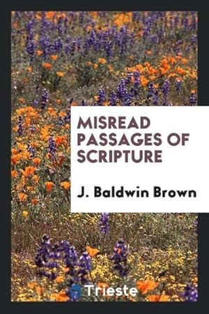 Seller image for Misread Passages of Scripture for sale by AHA-BUCH GmbH